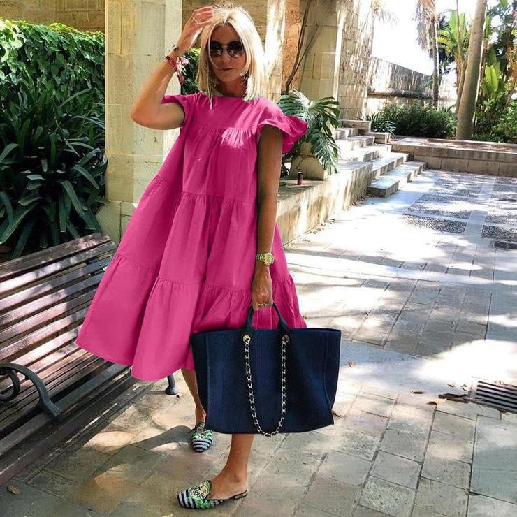 Vestidos de verão midi sale