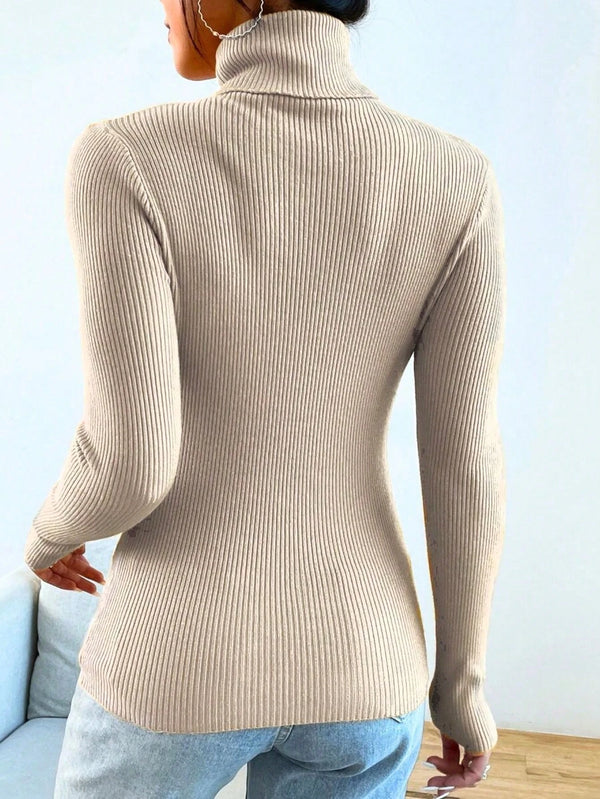 Blusa Tricô Feminina Manga Longa Suéter Inverno Tendencia Moda !!