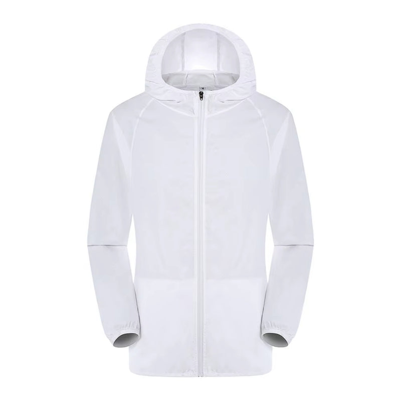 Jaqueta Corta-Vento Impermeável Masculina/Feminina com Proteção UV - Ultra Leve - Outlet do Cazé