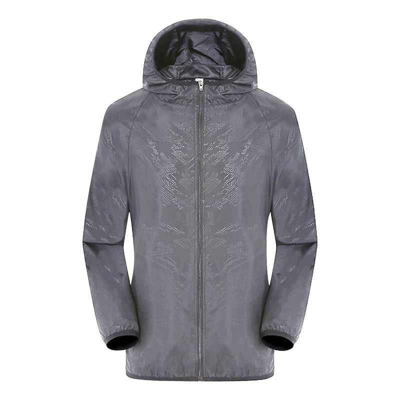 Jaqueta Corta-Vento Impermeável Masculina/Feminina com Proteção UV - Ultra Leve - Outlet do Cazé