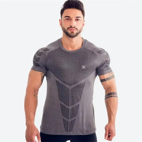Camiseta Masculina de Compressão e Secagem Rápida - Outlet do Cazé