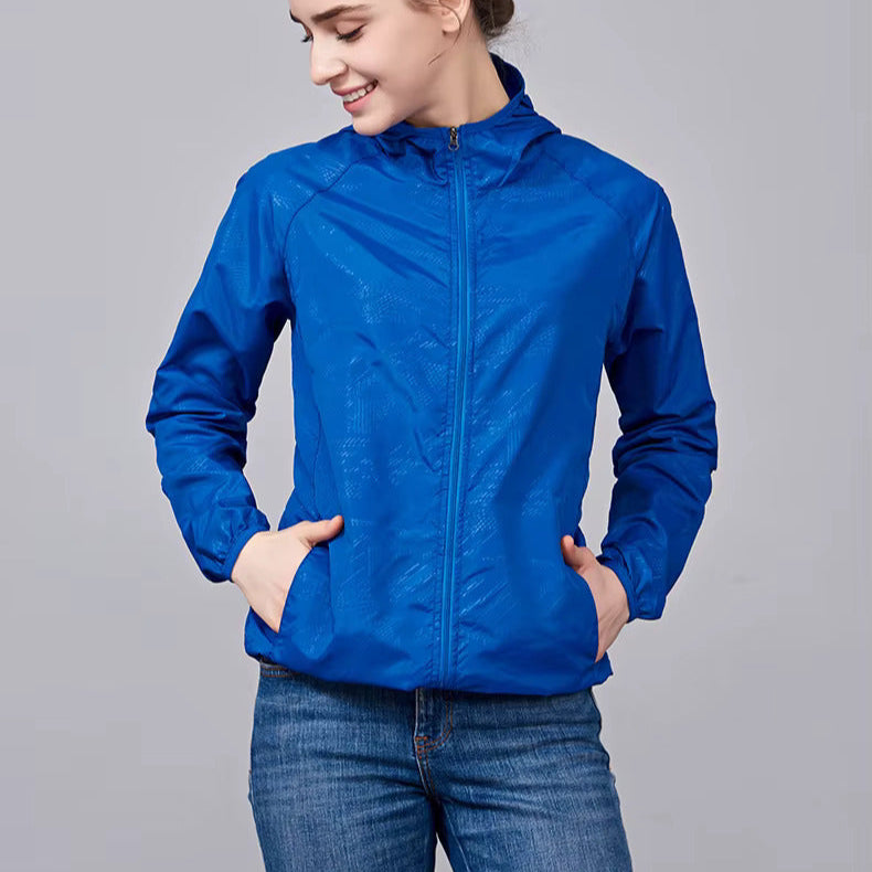 Jaqueta Corta-Vento Impermeável Masculina/Feminina com Proteção UV - Ultra Leve - Outlet do Cazé