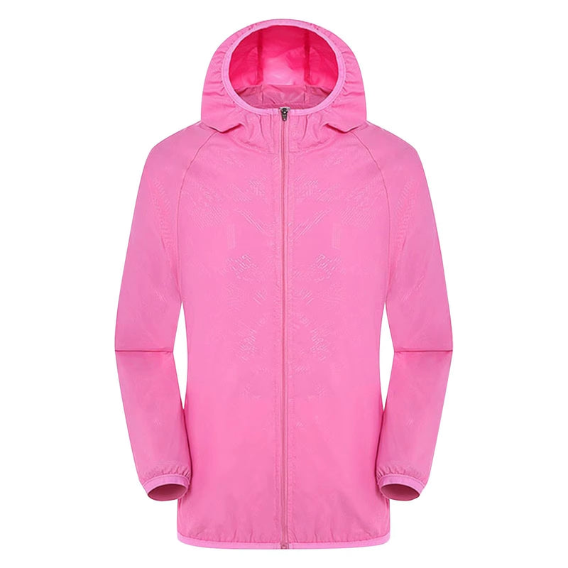 Jaqueta Corta-Vento Impermeável Masculina/Feminina com Proteção UV - Ultra Leve - Outlet do Cazé