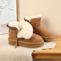 Bota Feminina de Neve Forrada Antiderrapante - Outlet do Cazé