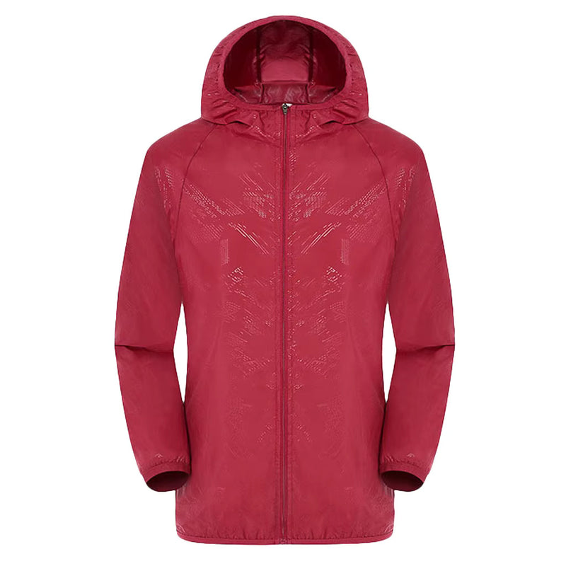 Jaqueta Corta-Vento Impermeável Masculina/Feminina com Proteção UV - Ultra Leve - Outlet do Cazé