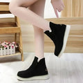 Bota Feminina Cano Curto Nobuck Forrada - Outlet do Cazé