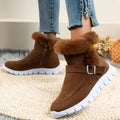 Bota Feminina Cano Curto de Camurça - Outlet do Cazé