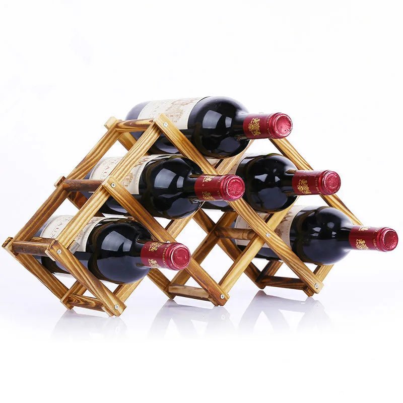 Adega Compacta de Madeira Empilhável para Vinhos - Outlet do Cazé