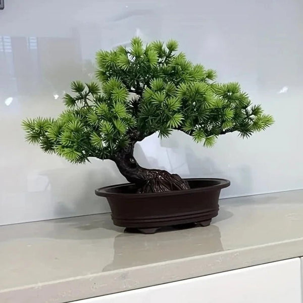 Árvore Bonsai Artificial - Outlet do Cazé