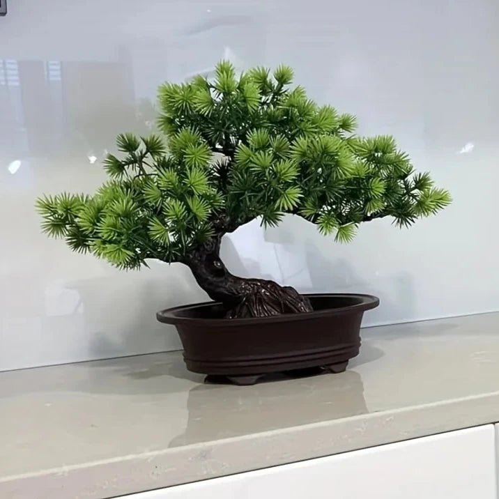 Árvore Bonsai Artificial - Outlet do Cazé