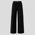 Calça Cargo Feminina de Sarja