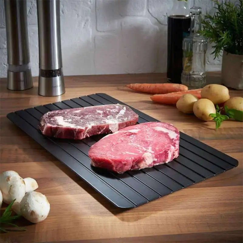 Bandeja de Descongelamento Rápido: Facilidade e Rapidez na Cozinha - Outlet do Cazé