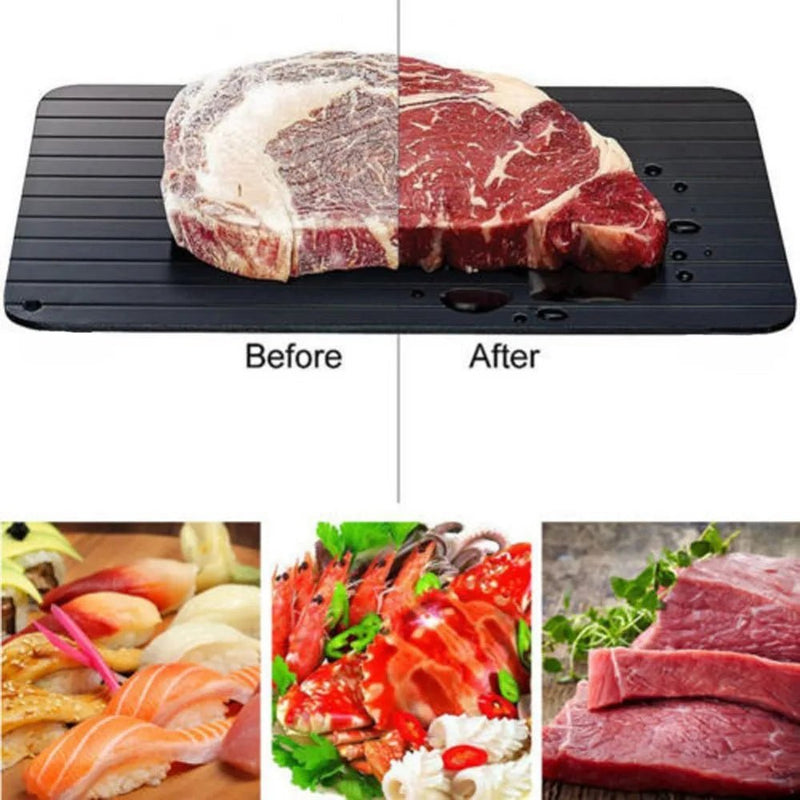 Bandeja de Descongelamento Rápido: Facilidade e Rapidez na Cozinha - Outlet do Cazé