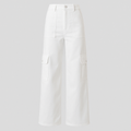Calça Cargo Feminina de Sarja