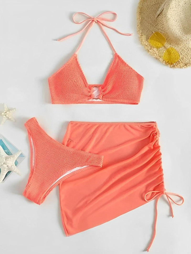 Biquíni Hot Pant com Saia - Estilo e Versatilidade - Outlet do Cazé
