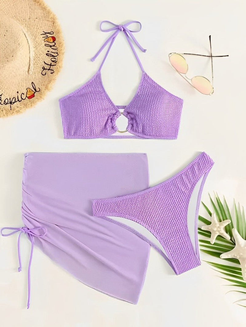 Biquíni Hot Pant com Saia - Estilo e Versatilidade - Outlet do Cazé