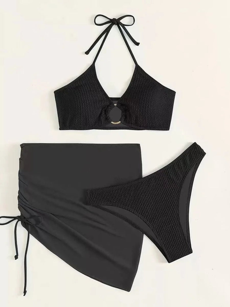 Biquíni Hot Pant com Saia - Estilo e Versatilidade - Outlet do Cazé