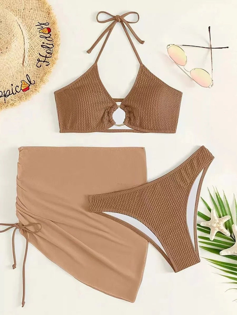 Biquíni Hot Pant com Saia - Estilo e Versatilidade - Outlet do Cazé