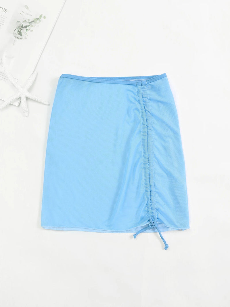 Biquíni Hot Pant com Saia - Estilo e Versatilidade - Outlet do Cazé