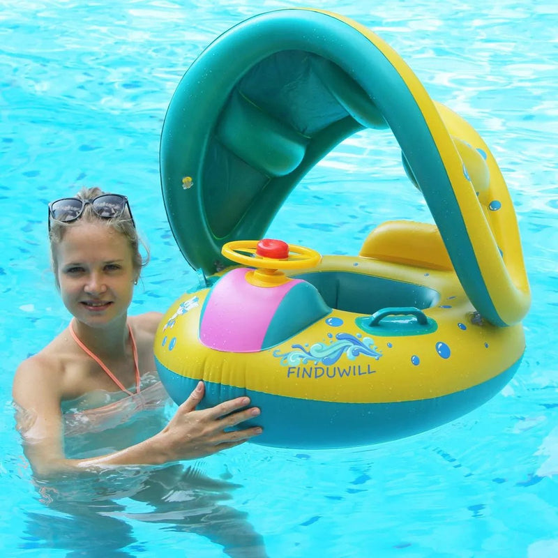 Boia de Piscina para Bebês com Proteção Solar - Outlet do Cazé