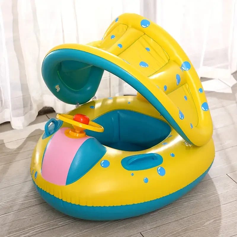 Boia de Piscina para Bebês com Proteção Solar - Outlet do Cazé