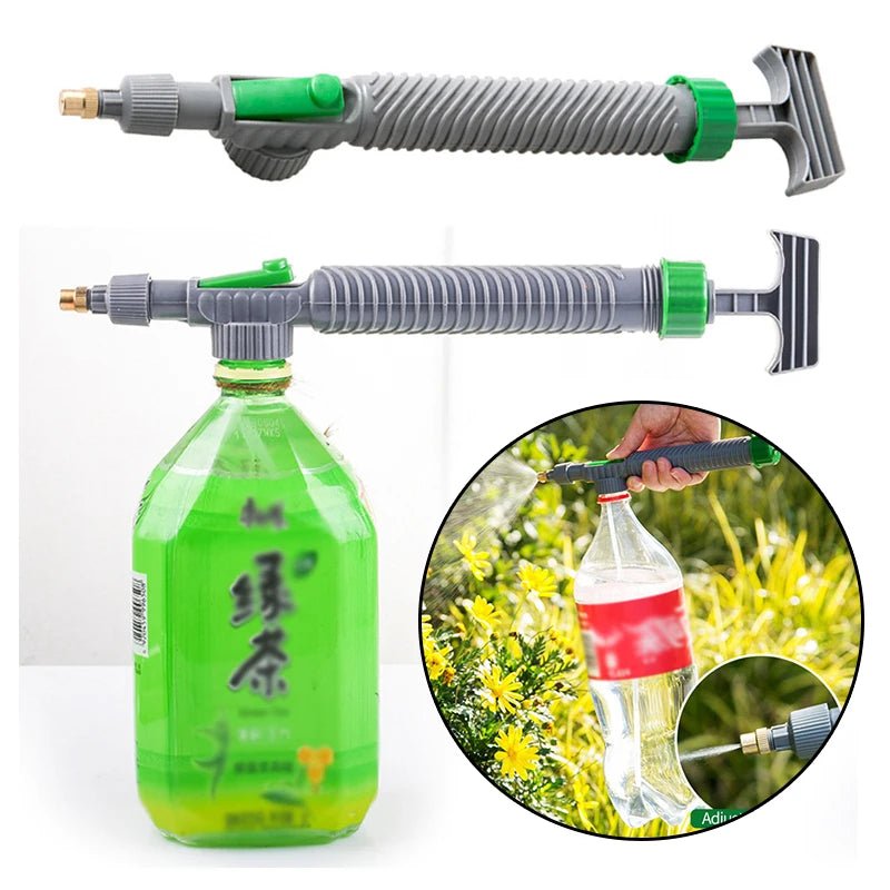 Bomba de Ar de Alta Pressão – Pulverizador Manual Ajustável para Jardinagem - Outlet do Cazé