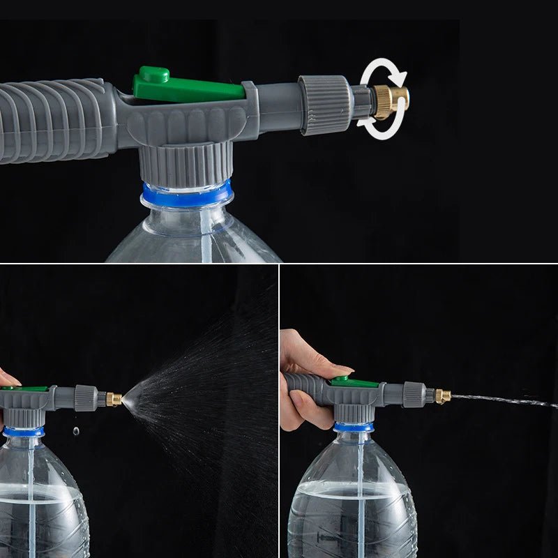 Bomba de Ar de Alta Pressão – Pulverizador Manual Ajustável para Jardinagem - Outlet do Cazé