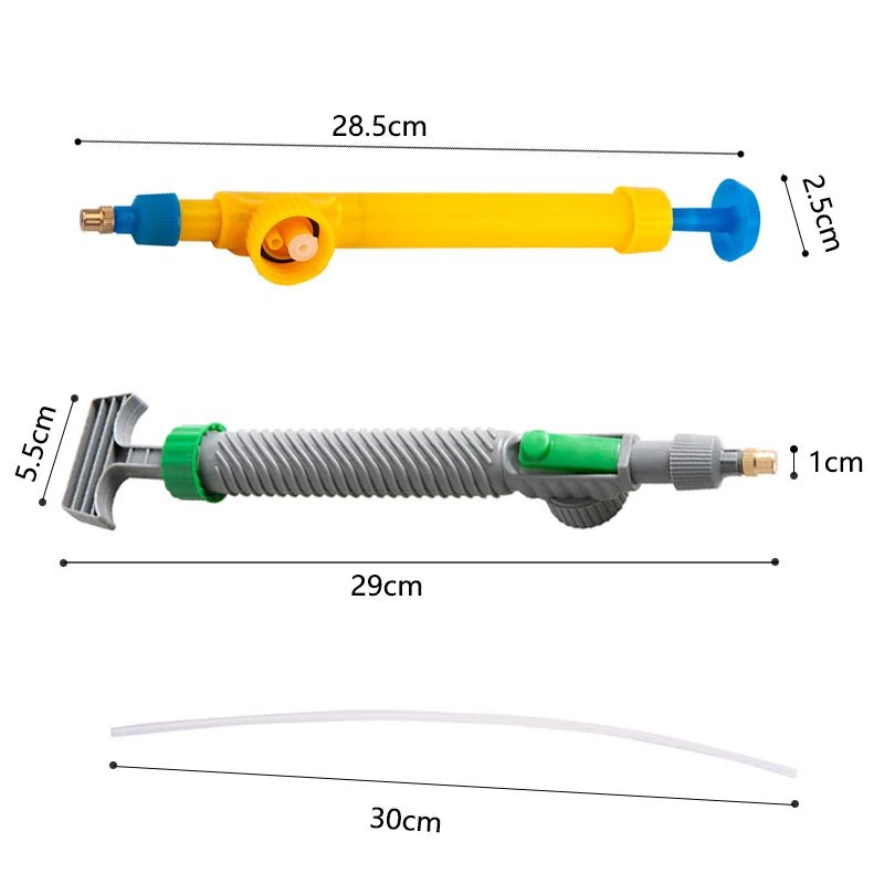 Bomba de Ar de Alta Pressão – Pulverizador Manual Ajustável para Jardinagem - Outlet do Cazé