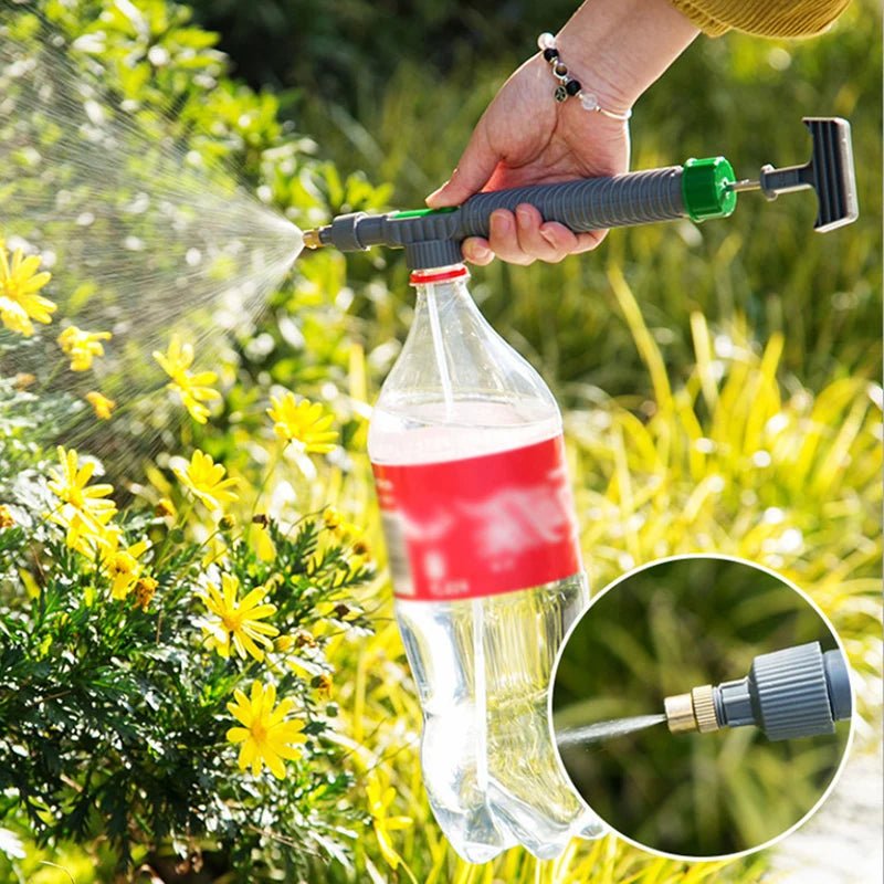 Bomba de Ar de Alta Pressão – Pulverizador Manual Ajustável para Jardinagem - Outlet do Cazé