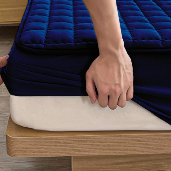 Lençol Protetor de Colchão Impermeável Matelado com Elástico - Outlet do Cazé