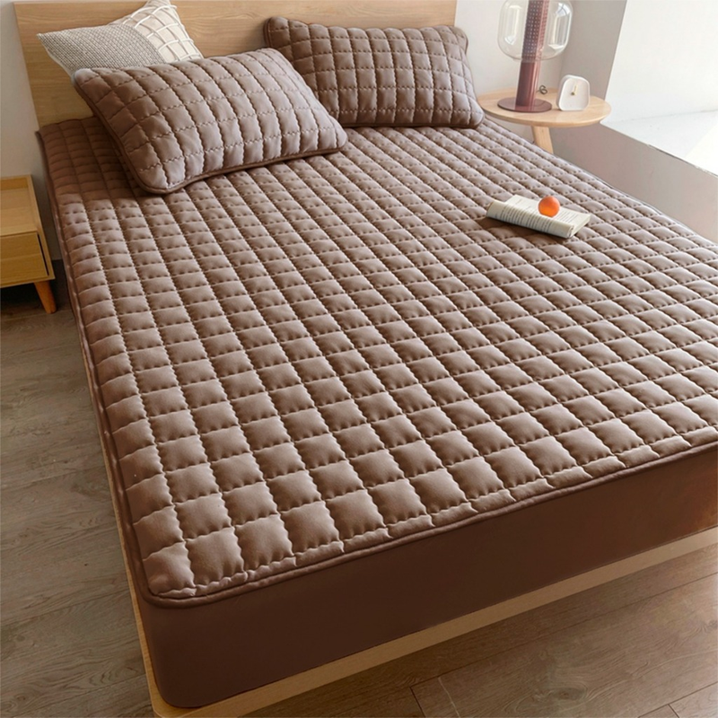 Lençol Protetor de Colchão Impermeável Matelado com Elástico - Outlet do Cazé