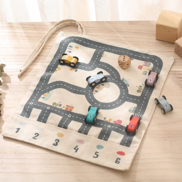 Brinquedo de Trânsito Montessori Infantil - Outlet do Cazé