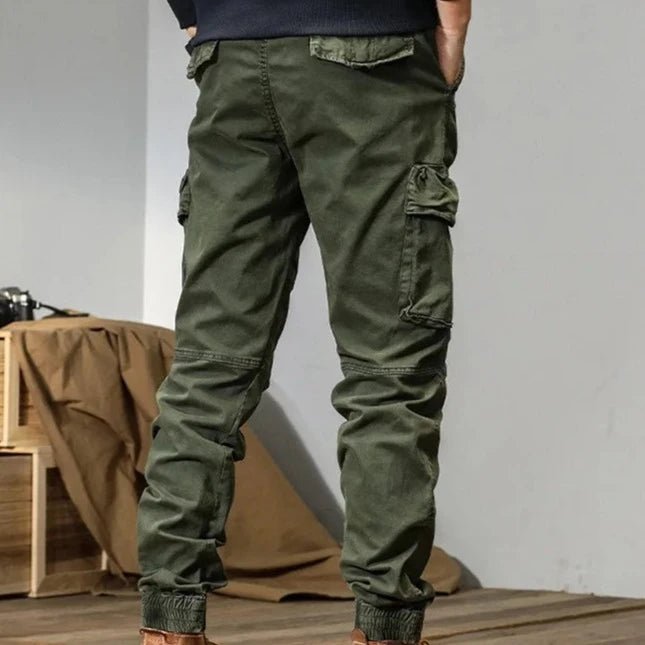 Calça Masculina Cargo em Sarja - Estilo e Funcionalidade - Outlet do Cazé