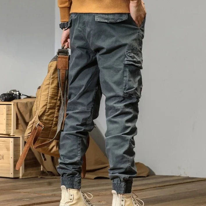 Calça Masculina Cargo em Sarja - Estilo e Funcionalidade - Outlet do Cazé