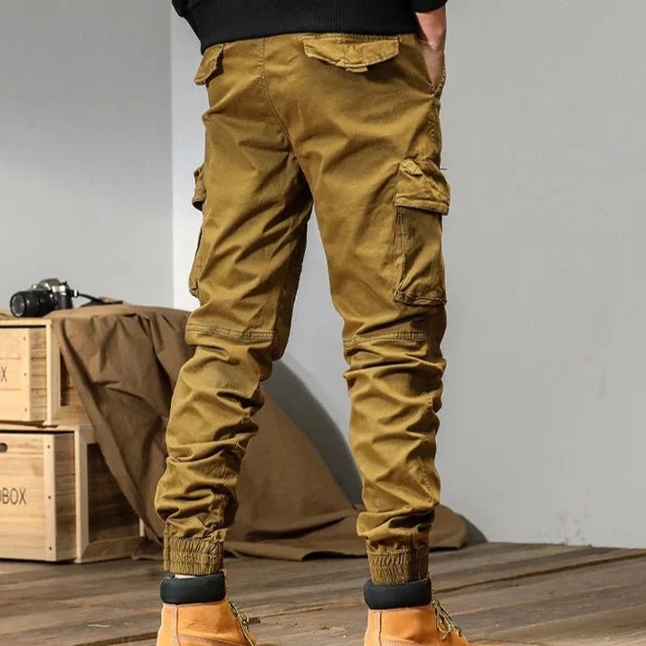 Calça Masculina Cargo em Sarja - Estilo e Funcionalidade - Outlet do Cazé