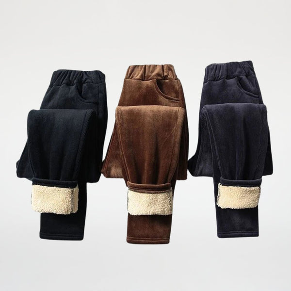 Calça Térmica Feminina Forrada com Lã Quente - Outlet do Cazé
