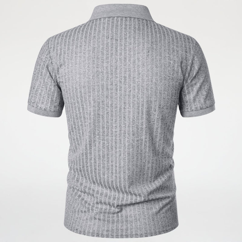 Camisa Polo Masculina Canelada Casual - Outlet do Cazé