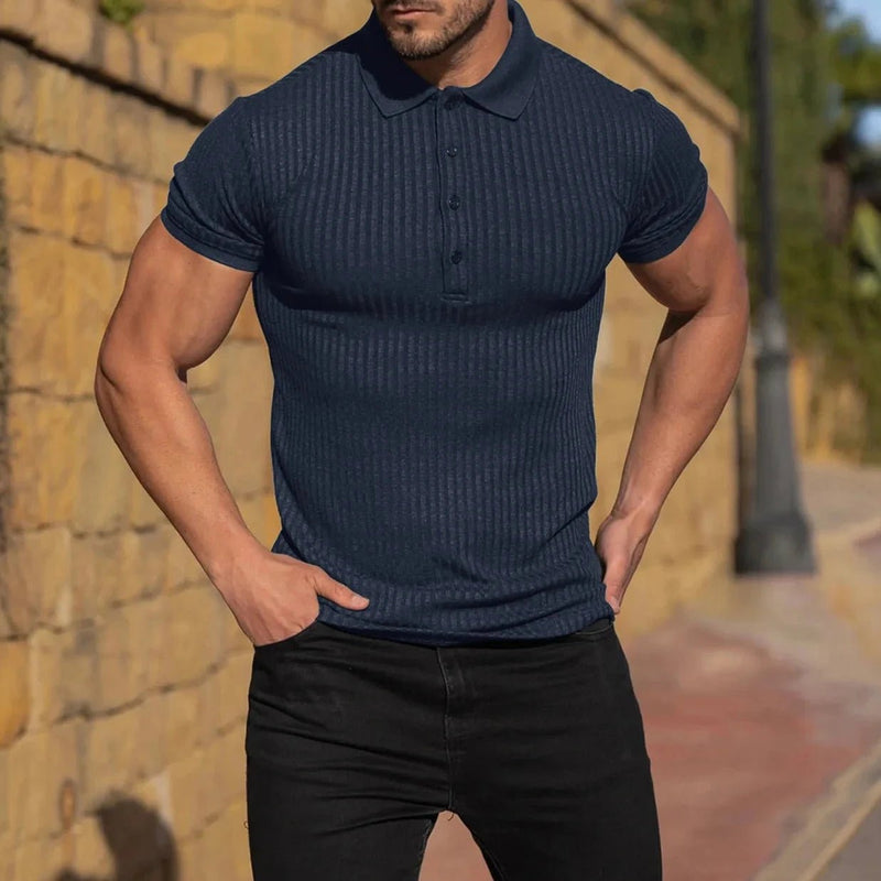 Camisa Polo Masculina - Elegância Casual - Outlet do Cazé