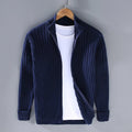Cardigan Masculino com Zíper e Gola Alta - Outono/Inverno 2024 - Outlet do Cazé