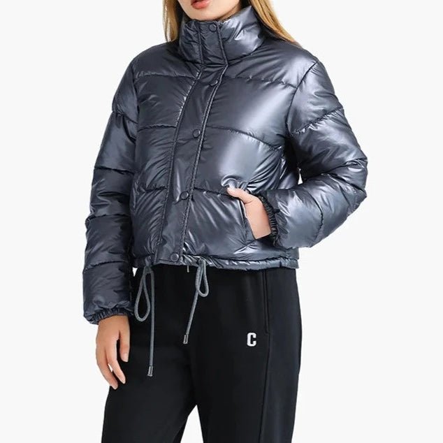 Casaco de Puffer Feminino - Estilo e Conforto para o Inverno de 2024 - Outlet do Cazé