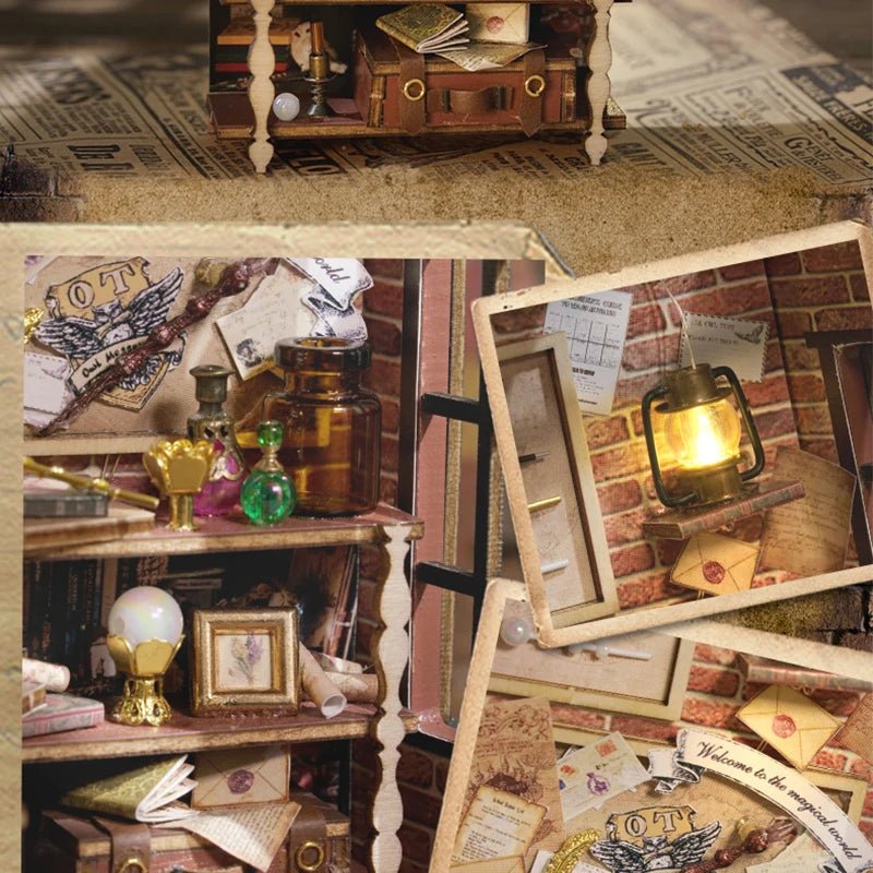 Casinha de Madeira – Harry Potter Platform 9 ¾ - Outlet do Cazé