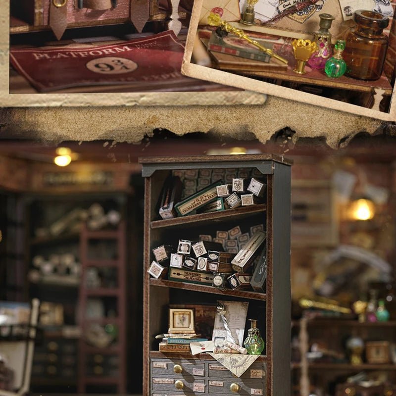 Casinha de Madeira – Harry Potter Platform 9 ¾ - Outlet do Cazé