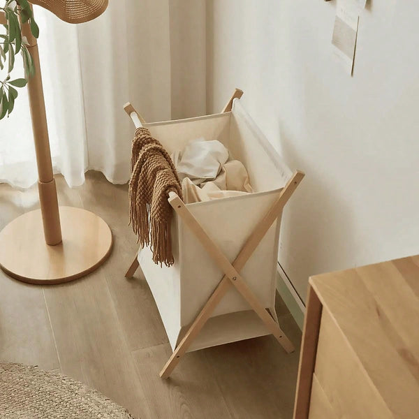 Cesto De Roupas Dobrável - Compacto e Multiuso - Outlet do Cazé