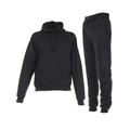 Conjunto Moletom Canguru + Calça Flanelada Unissex Algodão Liso - Outlet do Cazé