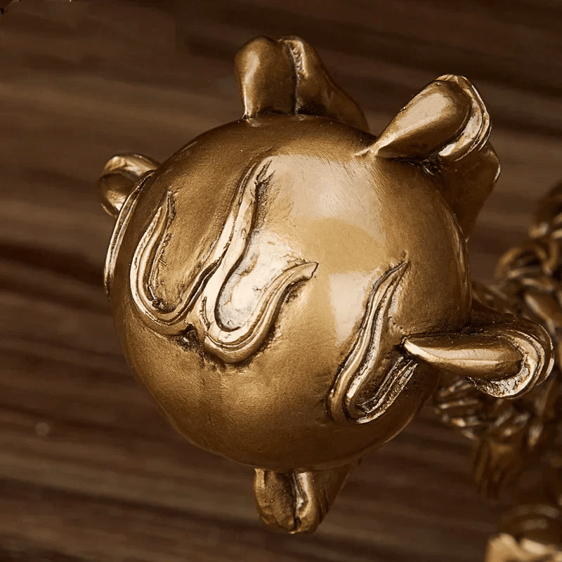 Dragão da Sorte em Resina – Decoração Criativa para Sala e Escritório - Outlet do Cazé