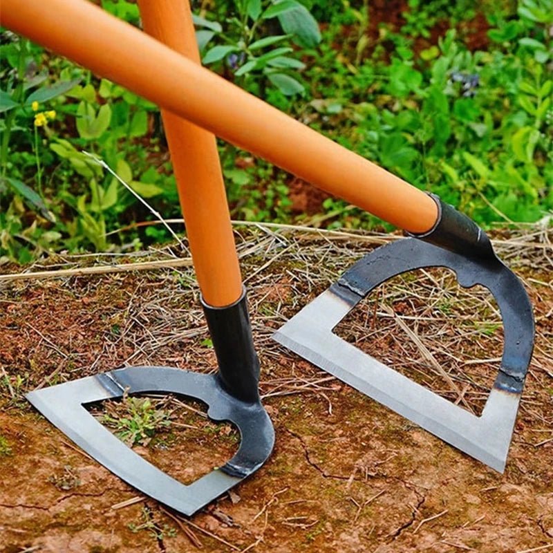 Enxada Oca Portátil em Aço Manganês – Ferramenta de Jardinagem Ideal - Outlet do Cazé