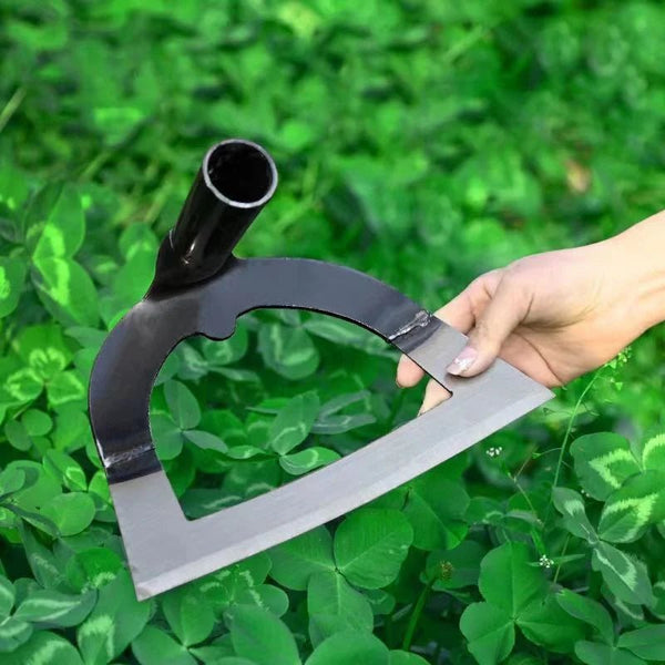 Enxada Oca Portátil em Aço Manganês – Ferramenta de Jardinagem Ideal - Outlet do Cazé