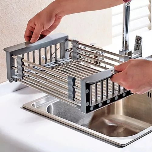 Escorredor De Pia Multiuso Aço Inox - Outlet do Cazé