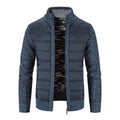Jaqueta Puffer Masculina com Manga em Lã - Outlet do Cazé