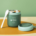 Lancheira Térmica Com Colher Para Crianças de Aço Inoxidável - Outlet do Cazé